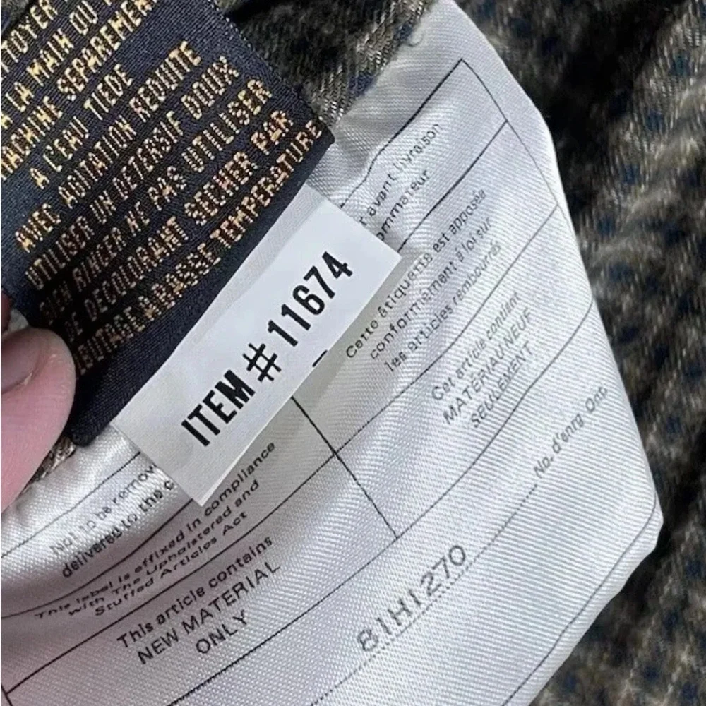 VINTAGE Eddie Bauer Chore Jacket Men L Green Goose Down Removable Liner Dad coat - Picture 11 of 16